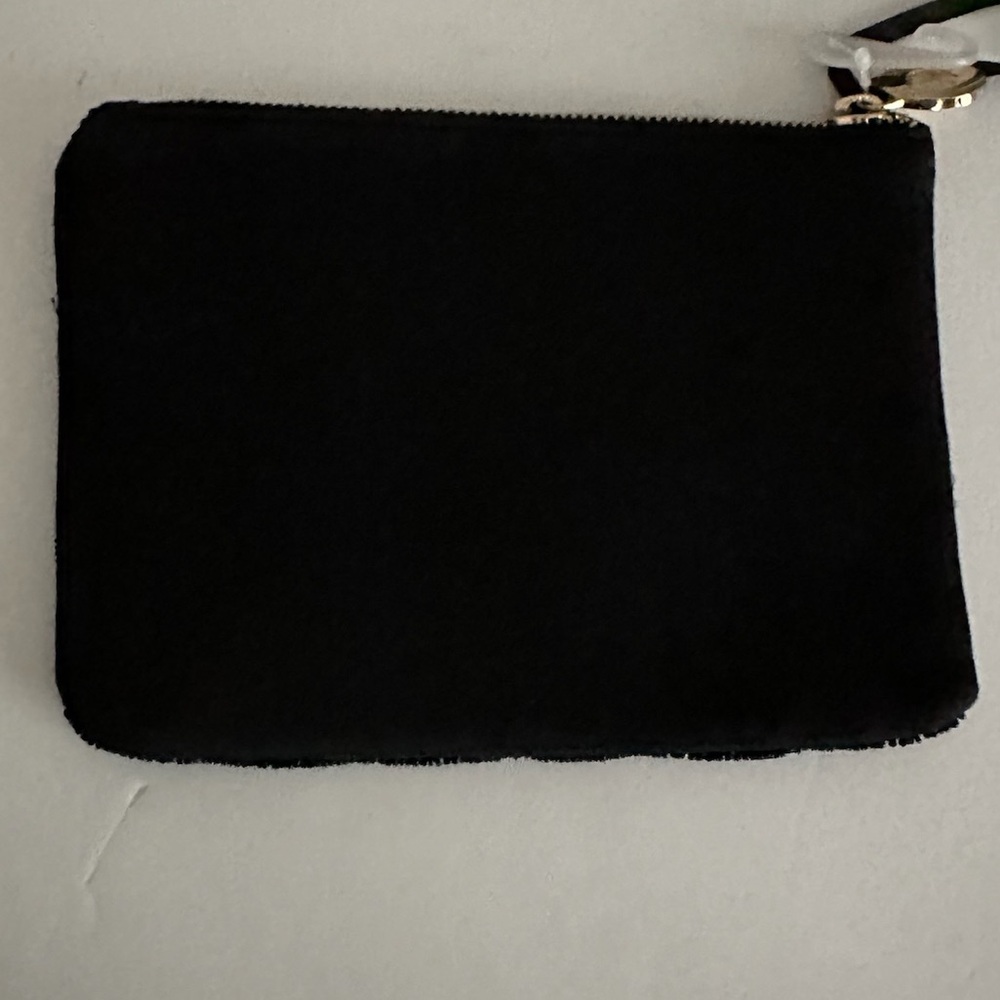 NWT Kate Spade Target New York - Champagne & French Fries Beaded Clutch Black - Picture 3 of 11